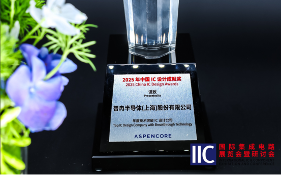 龙八(国际)体育半导体斩获IIC 2025年度技术突破奖！用芯定义未来(图1)